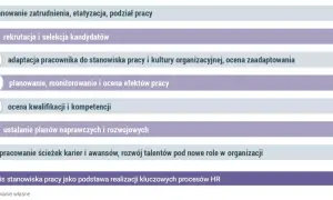 Procesy HR: planowanie zatrudnienia, rekrutacja, adaptacja, ocena efektów, kwalifikacji, planów rozwojowych i ścieżek karier. Wartościowanie stanowisk pracy.