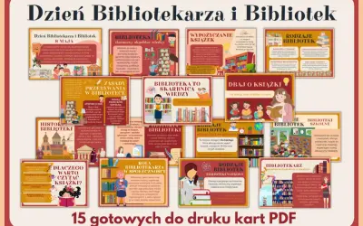 Z okazji dnia bibliotekarza i bibliotek, odkryj skarbnice wiedzy, zasady korzystania z bibliotek i rolę bibliotekarza.