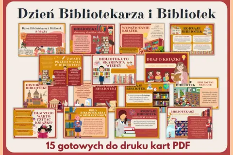 Z okazji dnia bibliotekarza i bibliotek, odkryj skarbnice wiedzy, zasady korzystania z bibliotek i rolę bibliotekarza.