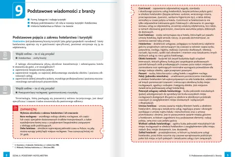Podstawowe wiadomości z branży hotelarskiej: formy turystyki, motywy podróżowania, historia hotelarstwa. Definicje pojęć kluczowych dla zawodu technik hotelarstwa.