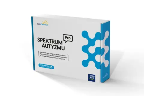 Specjalistyczny program multimedialny "Spektrum Autyzmu Pro" wspierający terapię dziecka autystycznego.