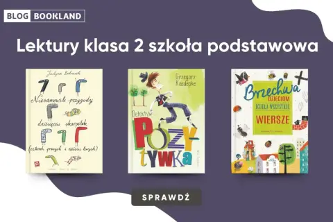 Książki "Niesamowite przygody dziesięciu skarpetek", "Detektyw Pozytywka" i "Brzechwa dzieciom" to idealne lektury klasa 2.
