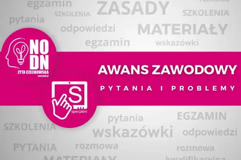 Dyplomowanie po nowemu: materiały, pytania i szkolenia do awansu zawodowego.