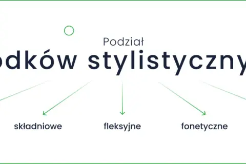 Podział środków stylistycznych: wyrazowe, składniowe, fleksyjne, fonetyczne, w ujęciu retoryki.
