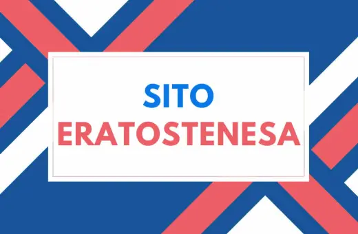Sito Eratostenesa - nazwa algorytmu do znajdowania liczb pierwszych.