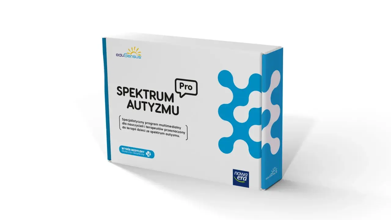 Specjalistyczny program multimedialny "Spektrum Autyzmu Pro" wspierający terapię dziecka autystycznego.