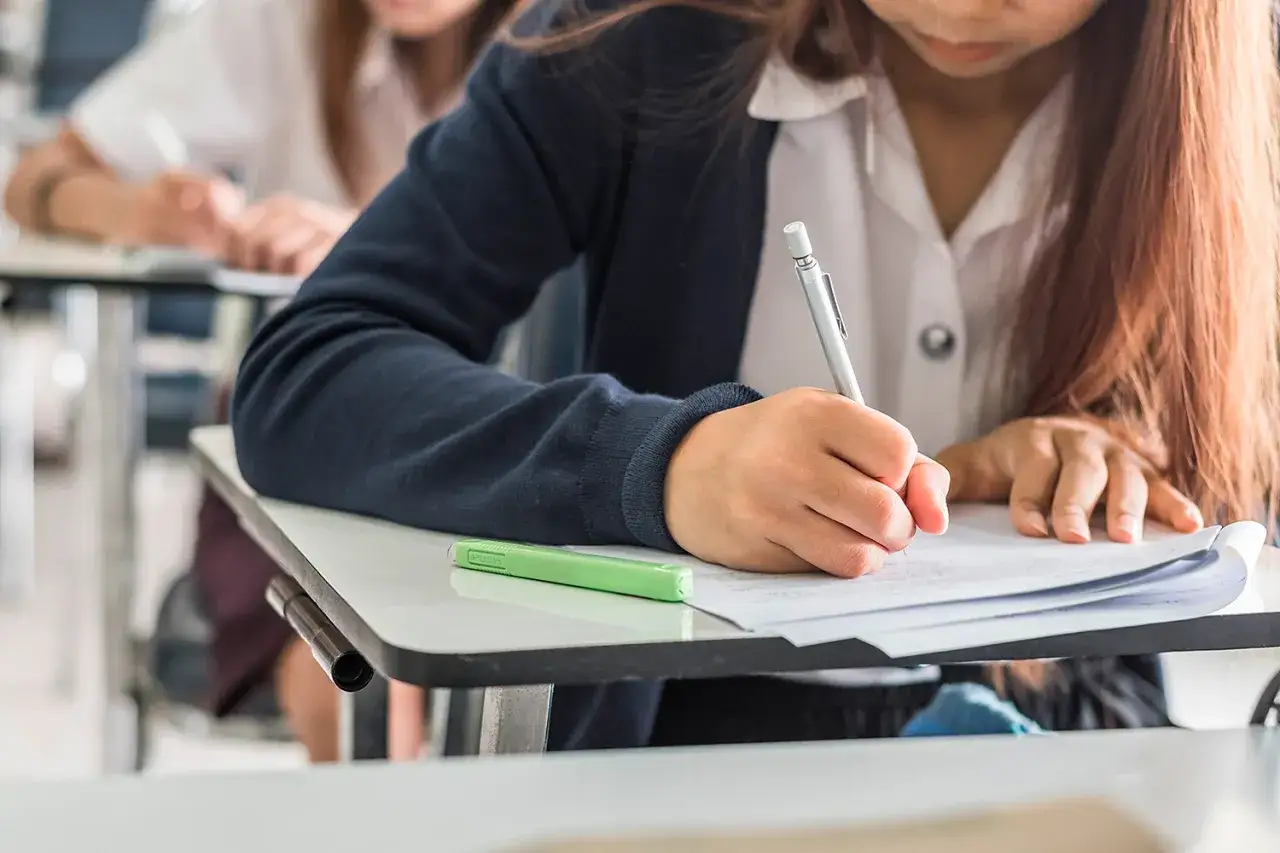 Uczeń przygotowujący się do egzaminu klasyfikacyjnego