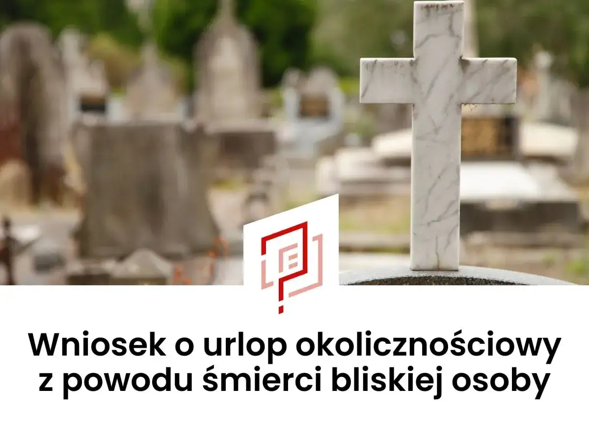 Cmentarz z krzyżem i napis